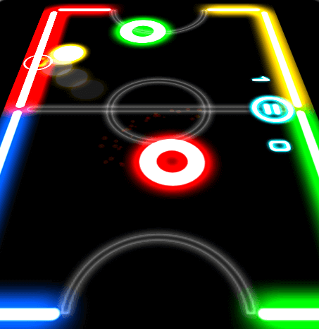 تحميل لعبة توهج الهوكي Glow Hockey تحدي نفسك واصدقائك للاندرويد